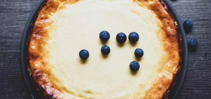 glutenfreier Käsekuchen ohne Boden