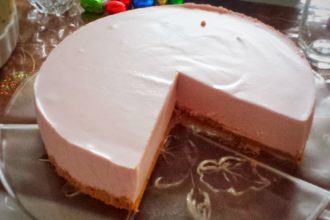 glutenfreier No Bake Cheesecake
