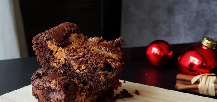 Glutenfreie Erdnussbutter-Brownies