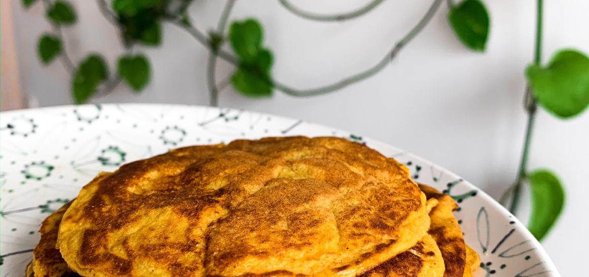 glutenfreie Kürbispancakes