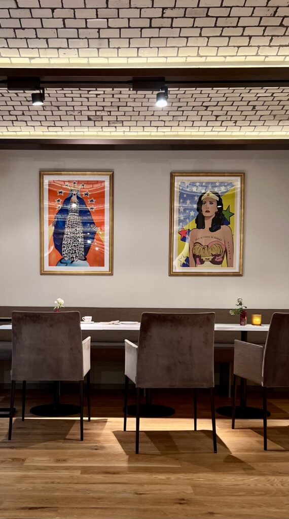 Interior in der Trattoria Senza