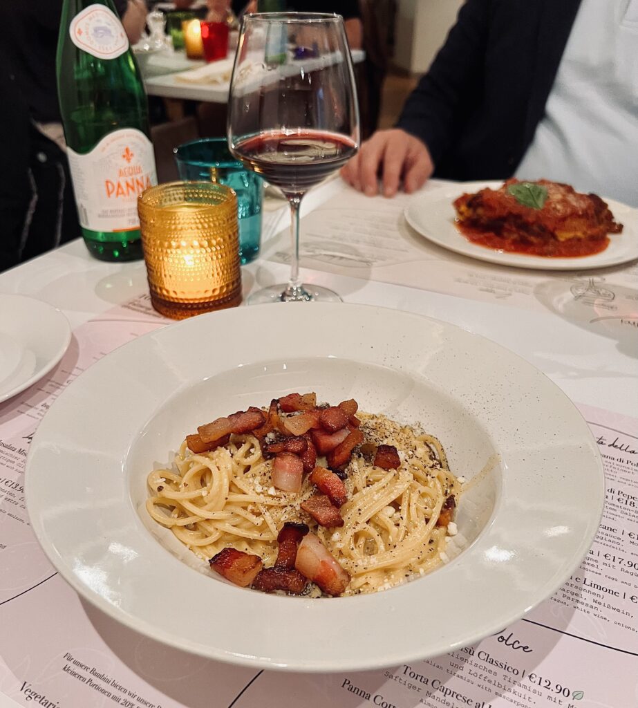 Glutenfreies Dinner in der Trattoria Senza